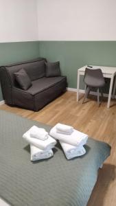 Posezení v ubytování Unmei Home