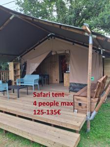 Gallery image of Camping des 3 Pommiers - Tentes Safari in Houyet