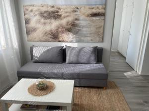 Χώρος καθιστικού στο Beach House Yyteri
