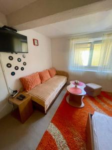 Μια τηλεόραση ή/και κέντρο ψυχαγωγίας στο Apartman BASIC
