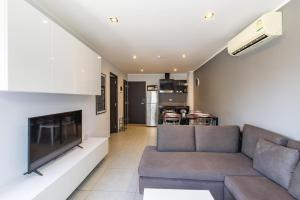 Η κουζίνα ή μικρή κουζίνα στο Modern Condo - 1BR T1-201