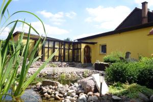 Zahrada ubytování Ferienhaus "Am Gutspark"