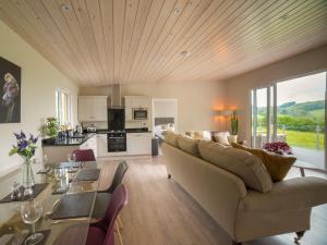 Dapur atau dapur kecil di Barn Owl Lodge-Qu7487