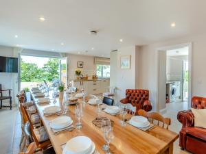 Posezení v ubytování Llwyncelyn Farmhouse