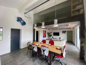 Η κουζίνα ή μικρή κουζίνα στο Maison de style 8 à 10 personnes