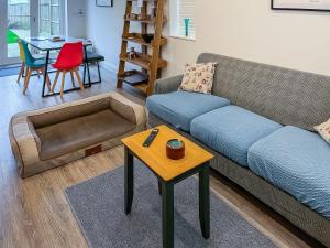 Et opholdsområde på Norfolk Broads Cottage