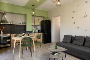 Kuchyň nebo kuchyňský kout v ubytování Dioni Lux