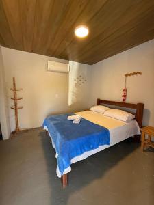 Ένα ή περισσότερα κρεβάτια σε δωμάτιο στο Casa Helena - Macapá Paradise +29 φωτογραφίες