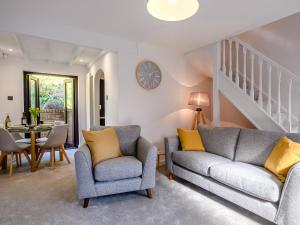 Et opholdsområde på Fir View Cottage