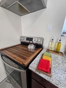 Kuchyň nebo kuchyňský kout v ubytování Sequoia Village