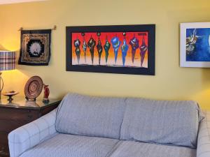 Et opholdsområde på Whiteadder Cottage