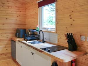 Kuchyň nebo kuchyňský kout v ubytování Shepherds Hut Two - Uk48783