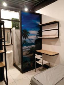 Postel nebo postele na pokoji v ubytování Costa Rica Walk in