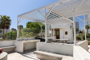 Μπαλκόνι ή βεράντα στο Departamento Playero en Peñuelas