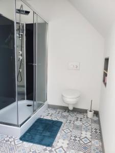 Koupelna v ubytování L envol + 5 fotografií