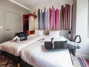Katil atau katil-katil dalam bilik di ibis Styles Lille Centre Grand Place