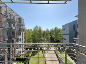 Balkón nebo terasa v ubytování Magic Place III - Francuska Park - Free Garage - Self Check-in