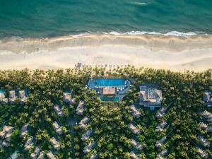 an aerial view of the beach and the ocean at Premier Village Danang Resort Managed By Accor in Da Nang
