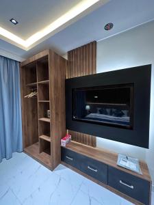 Kuchyň nebo kuchyňský kout v ubytování غنى الأفق