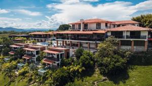 an overhead view of a building with red roof at Antara Resort in Alcalá