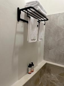 Et badeværelse på Casavina Villa Bali