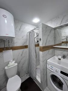 Koupelna v ubytování VIP apartment