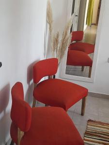 Posezení v ubytování Casa en la Punta San luis