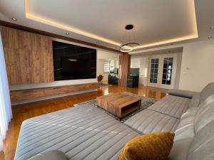 Χώρος καθιστικού στο Villa Vildana