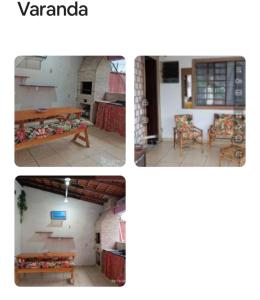 Posezení v ubytování Casa na praia Paraná