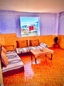 Posezení v ubytování Hostel Znika Chefchaouen