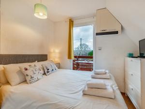Ένα ή περισσότερα κρεβάτια σε δωμάτιο στο Chalet 56 +12 φωτογραφίες
