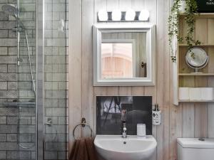 Koupelna v ubytování Barn Owl Hut - Uk49769