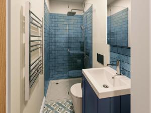 Et badeværelse på Monty's Cottage - Uk49812