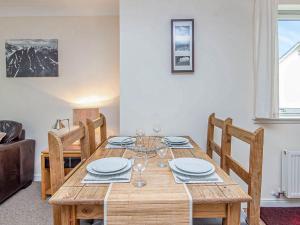 Χώρος καθιστικού στο Mont Blanc Apartment
