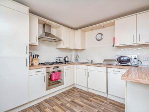 Η κουζίνα ή μικρή κουζίνα στο Mont Blanc Apartment +6 φωτογραφίες