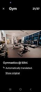 a screenshot of a gym with a picture of machines at Eaton kl,2R1B 0Service,klcc,500mbps,2-4pax in Kuala Lumpur