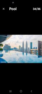 a picture of a city with a view at Eaton kl,1R1B,0 Service,500mbps,klcc,2pax in Kuala Lumpur