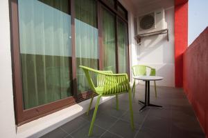 Balkón nebo terasa v ubytování 823 Tourist Hotel