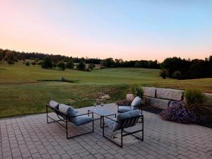 Κήπος έξω από το Ferienwohnung Waldlichtung