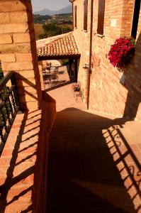 A balcony or terrace at Agriturismo Tenuta Sol Alto