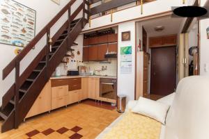 Kuchyň nebo kuchyňský kout v ubytování Apartment Dubravka I + 10 fotografií