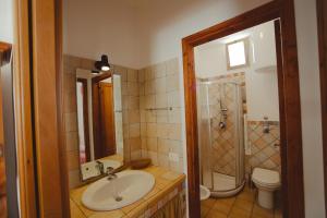 A bathroom at SanvitoTour - Le Terrazze