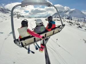 Hotel-Skischule Krallinger durante l'inverno
