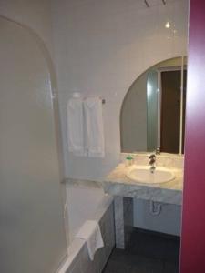 Koupelna v ubytování Hotel De Swaen