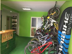 Jízda na kole v ubytování Bike-Hotel Abete nebo okolí