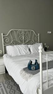 Ένα ή περισσότερα κρεβάτια σε δωμάτιο στο Camilla Chalet