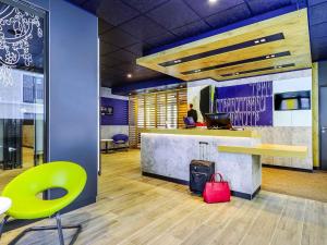 Η κουζίνα ή μικρή κουζίνα στο ibis budget Frankfurt City Ost