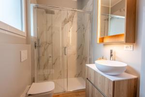 Koupelna v ubytování Casa Bonbella