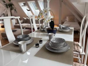 Ruang duduk di Loft apartment 723
