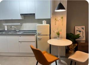 Dapur atau dapur kecil di 풀하우스